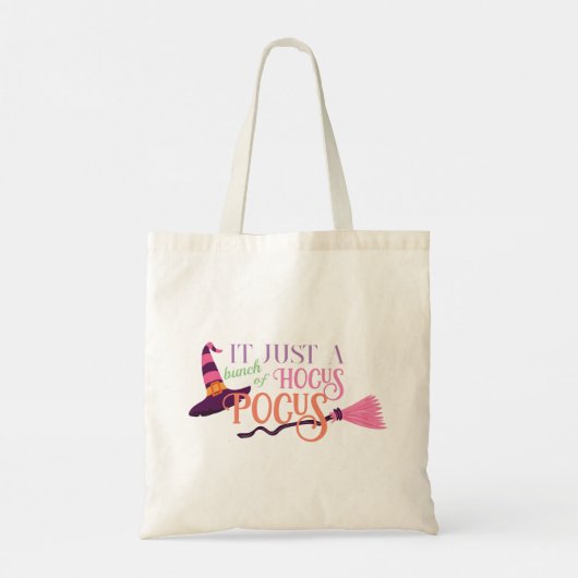 Leuk Leuk Roze Heks Hocus Pocus Halloween Pet Tote Bag (Achterkant)