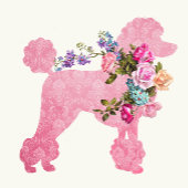 Leuk Leuk Roze Poedel Gepersonaliseerde dame's T-s T-shirt