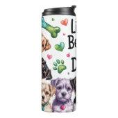 Leuk Leven Is Beter Met Honden Thermosbeker (Gedraaid links)