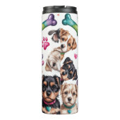 Leuk Leven Is Beter Met Honden Thermosbeker (Achterkant)