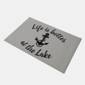 leuk leven is beter op het spel | deurmat (Schuin)