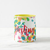 Leuk, levendig, kleurrijk - Personaliseer Mok (Midden)