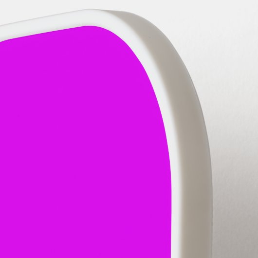 Leuk Levendig Tropisch Roze Zwart Curves Fancy Scr Pickleball Paddle (Links Detail)