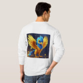 Leuk "Levendige vleugels: De Majesteit van de King T-shirt (Achterkant volledig)