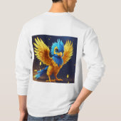 Leuk "Levendige vleugels: De Majesteit van de King T-shirt (Achterkant)