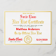 Leuk lijstcertificaat | Kinderkerstcadeau