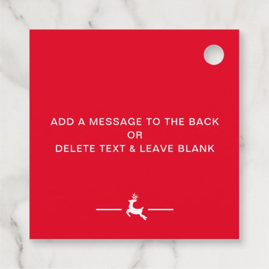 Leuk lijstlid goedgekeurd door Santa Christmas Bedankjes Labels (Achterkant)