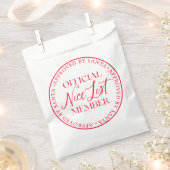 Leuk lijstlid goedgekeurd door Santa Christmas Bedankzakje (Geknipt)