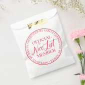 Leuk lijstlid goedgekeurd door Santa Christmas Bedankzakje (Gezegeld)