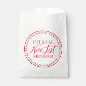 Leuk lijstlid goedgekeurd door Santa Christmas Bedankzakje (Voorkant)