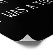 Leuk Llet Ik heb Herfst Llerina Gezegde Gift T-shi Poster (Hoek)