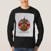 Leuk Londens ontwerp T-shirt (Voorkant)