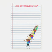 Leuk, maak je een grapje? Docent Post-its Notes (Voorkant)