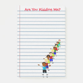 Leuk, maak je een grapje? Docent Post-its Notes