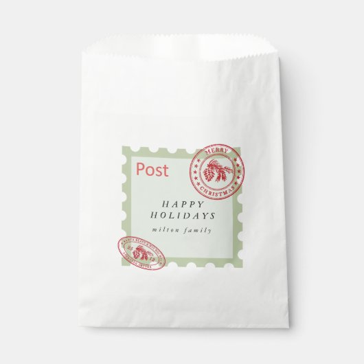 Leuk  Mail Monogram Bedankzakje (Voorkant)