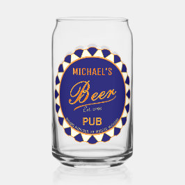 Leuk Man Cave Bierfles Pet Bierblikbril Blikvorm Glas