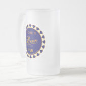 Leuk Man Grot Bierfles Pet Matglas Bierpul (Voorkant links)