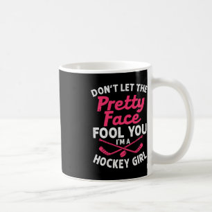 Leuk meisje hockey cadeau voor vrouwen Kinder ijsh Koffiemok