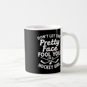 Leuk meisje hockey cadeau voor vrouwen Kinder ijsh Koffiemok