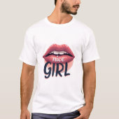 Leuk Meisje T-shirt (Voorkant)
