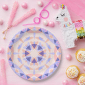  Leuk Meisje's Roze Paarse Verjaardag Magic Star Papieren Bordje (Feest)