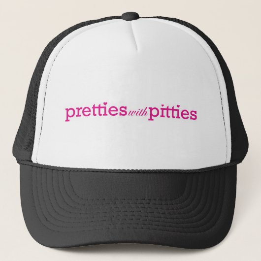Leuk met Pitties Trucker Pet (Voorkant)
