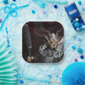 Leuk middeleeuws thema papieren bordje (Feest)