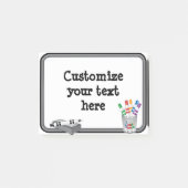 Leuk mini-whiteboard post-it® notes (Voorkant)