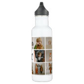 Leuk Modern 'BESTE MOEDER OOIT' 14 Foto Waterfles (Rechts)