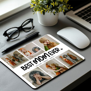 Leuk modern 'BESTE MOM TER WERELD' 6 foto Muismat
