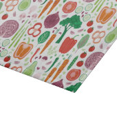 Leuk modern groentepatroon snijplank (Hoek)