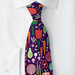 Leuk modern groentepatroon stropdas