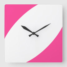 Leuk Modern Helder Wit Snoep Roze Modern Curves