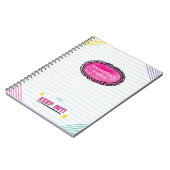 Leuk Modern Kind Doodle Journal Notitieboek (Linkerzijde)