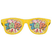 Leuk Modern Kleurrijk Stripboek ZAP Retro Zonnebril (Voorkant)