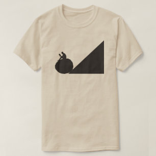 Leuk modern ontwerp met intelligente boodschap t-shirt