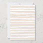 Leuk modern regenboog Baby shower Kaart (Achterkant)