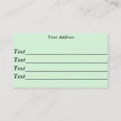 Leuk Mond afbeelding voor Tandhygiëniste en Tandar Visitekaartje (Achterkant)