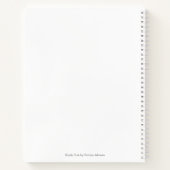 Leuk Monster Artiest Schetsboek Kinder Notitieboek (Achterkant)