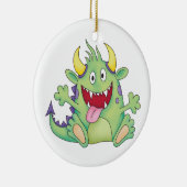 leuk monster keramisch ornament (Rechts)
