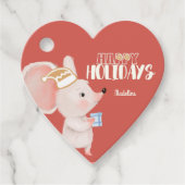 Leuk Mouse Vakantie cadeau Bedankjes Labels (Voorkant)