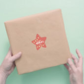 Leuk Mouse Vakantie cadeau Ster Sticker