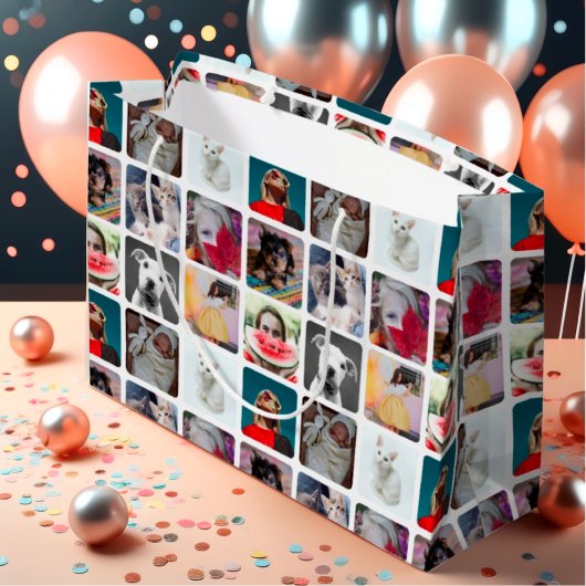 Leuk Multi Foto Instagram Patroon Groot Cadeauzakje