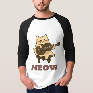 Leuk Musical Kat Design voor Cat Lovers T-Shirt