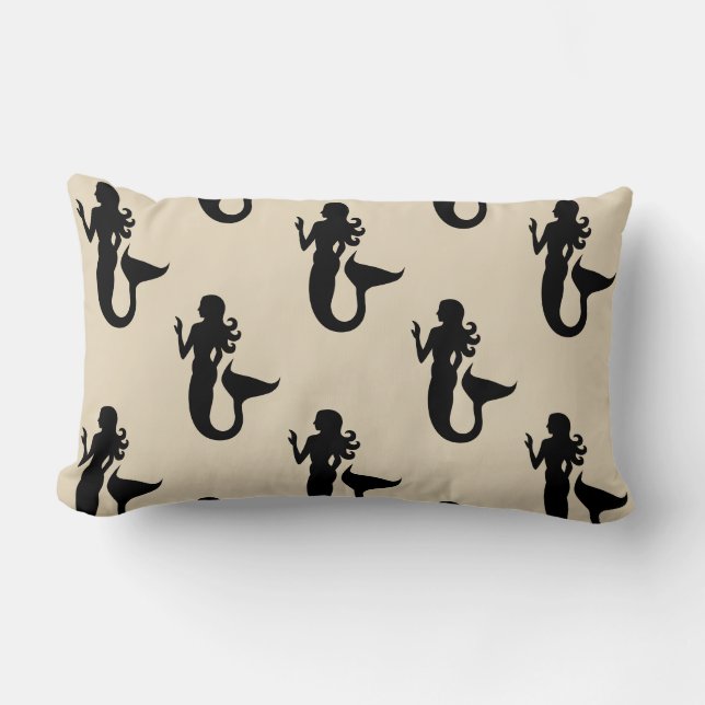 leuk nautisch MERMAID-thematroon | Kussen (Voorkant)