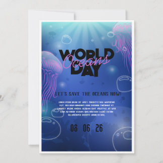 Leuk Neon Glow Blauw Groen Zwembad Party Jongens V Kaart