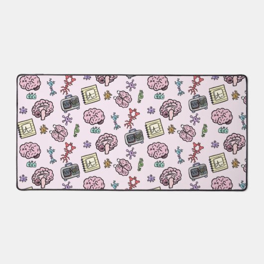 Leuk Neuroscience Patroon Bureaumat (Voorkant)