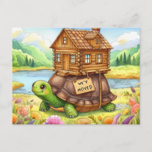 Leuk nieuw adres Briefkaart