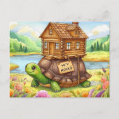 Leuk nieuw adres Briefkaart (Voorkant)