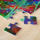 Leuk Nieuw Beginnings Quote Hart Bloemen Legpuzzel (Zijkant)